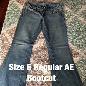 American Eagle bootcut jeans